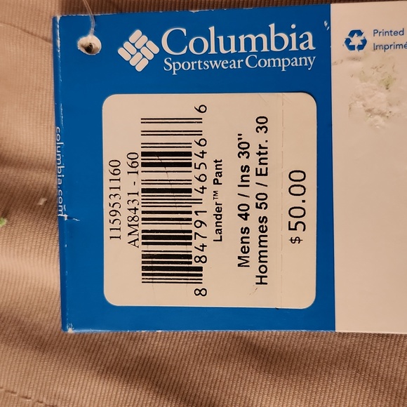 NWT Columbia pants - Picture 4 of 6